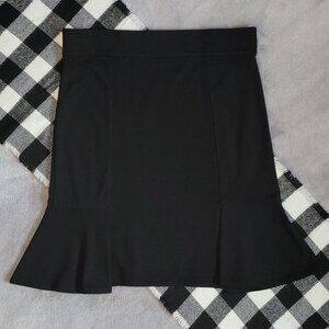 M | Max Studio | Flared-Hem Mini Skirt